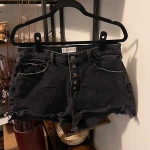 Abercrombie Curve Love Jean Shorts size 31